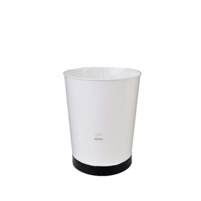 سطل زباله مخروطی سفید مشکی