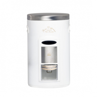 سطل برنج پیمانه دار سفید براق در استیل