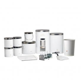 سرویس جهیزیه 18 پارچه سفید در استیل سرویس جهیزیه 18 پارچه سفید در استیل