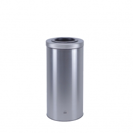 سطل زباله استوانه  60 سانت استیل