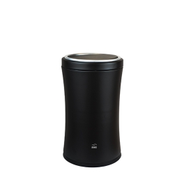 سطل زباله کمرباریک ۵۰ سانت بادبزنی مشکی